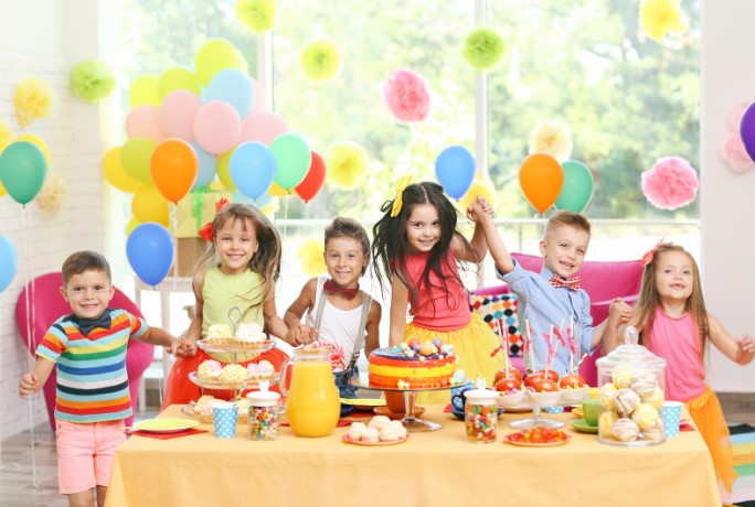 меню для дитячих свят